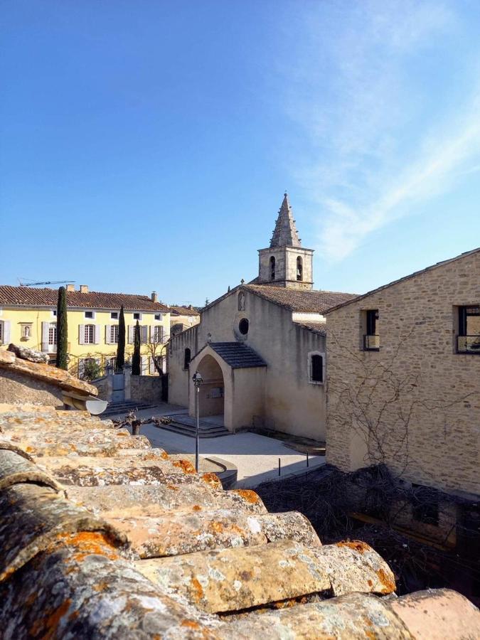 Les Chambres Du Vieux Bistrot Cabrieres-d'Avignon Bagian luar foto